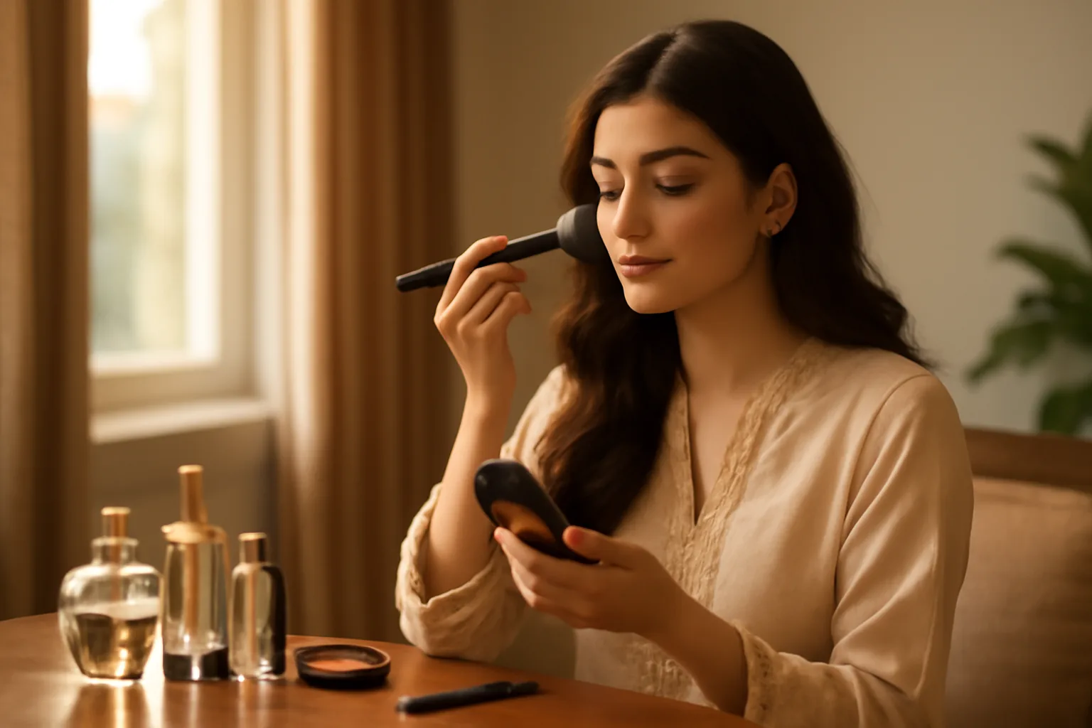 elegant beauty lifestyle photo of a stylish woman